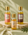 3 Oil Pack for Skin Glow - Argan - Sweet Almond - Jojoba